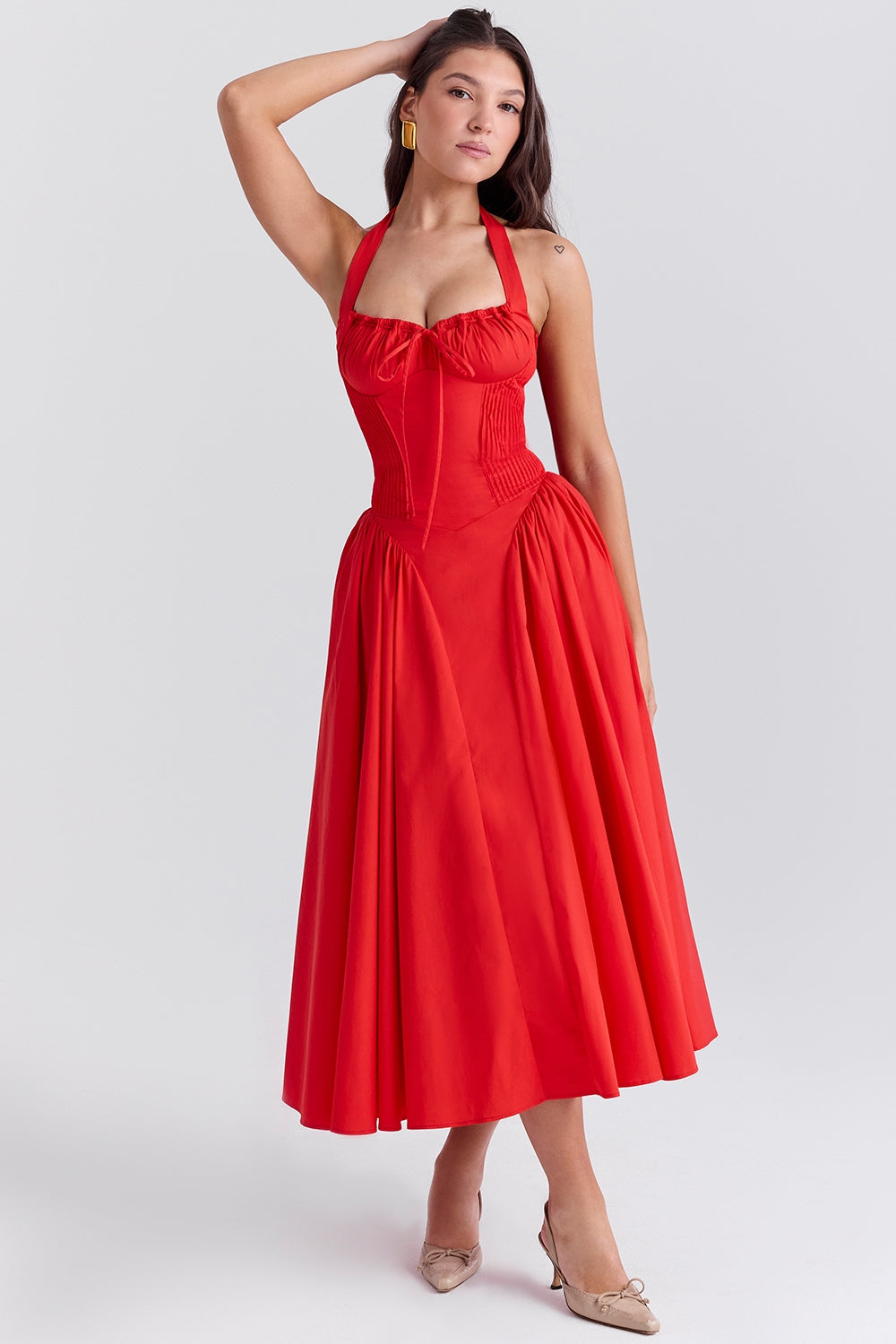 Robe Rosella - Rouge