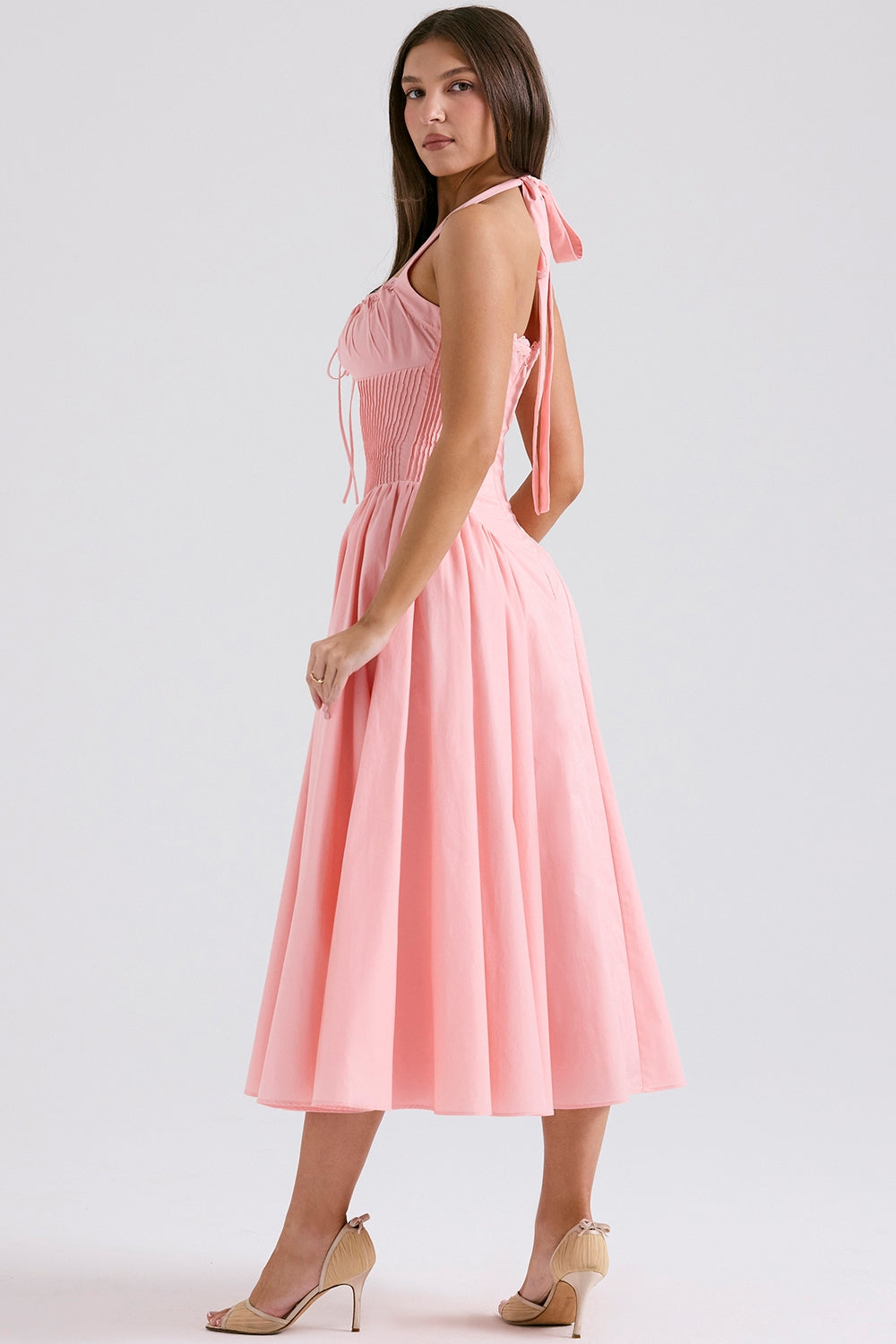 Robe Rosella - Rose poudré