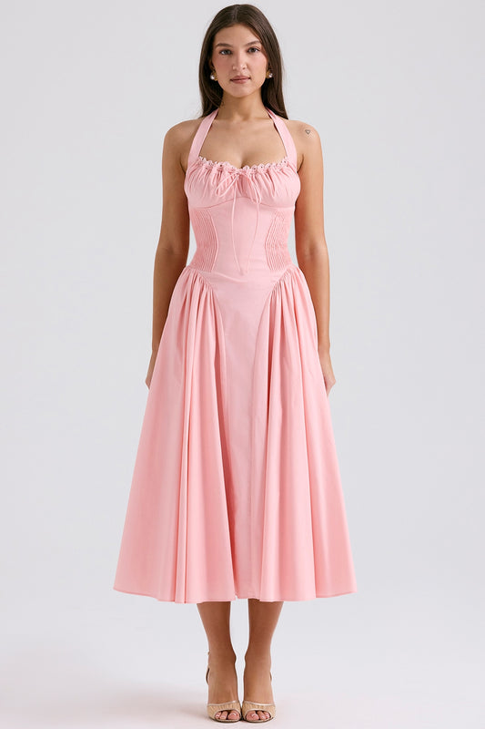 Robe Rosella - Rose poudré