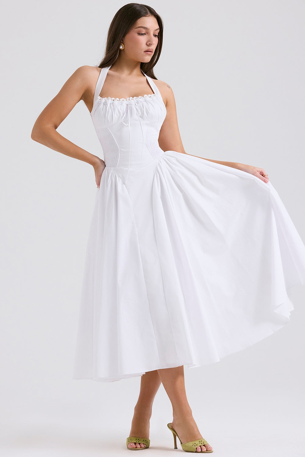 Robe Rosella - Blanc