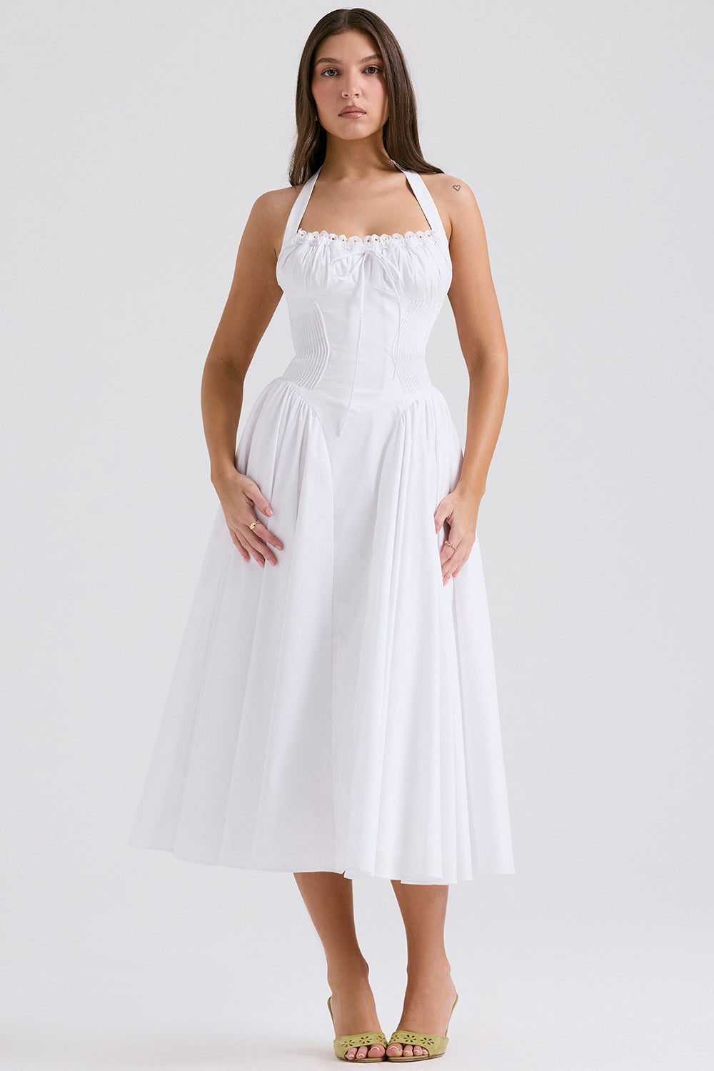 Robe Rosella - Blanc